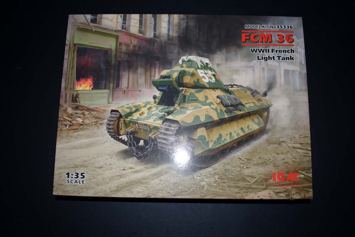FCM36 World War 2 - French Light Tank