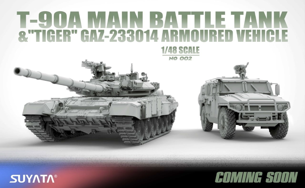 T90A MBT & Tiger GAZ-233014