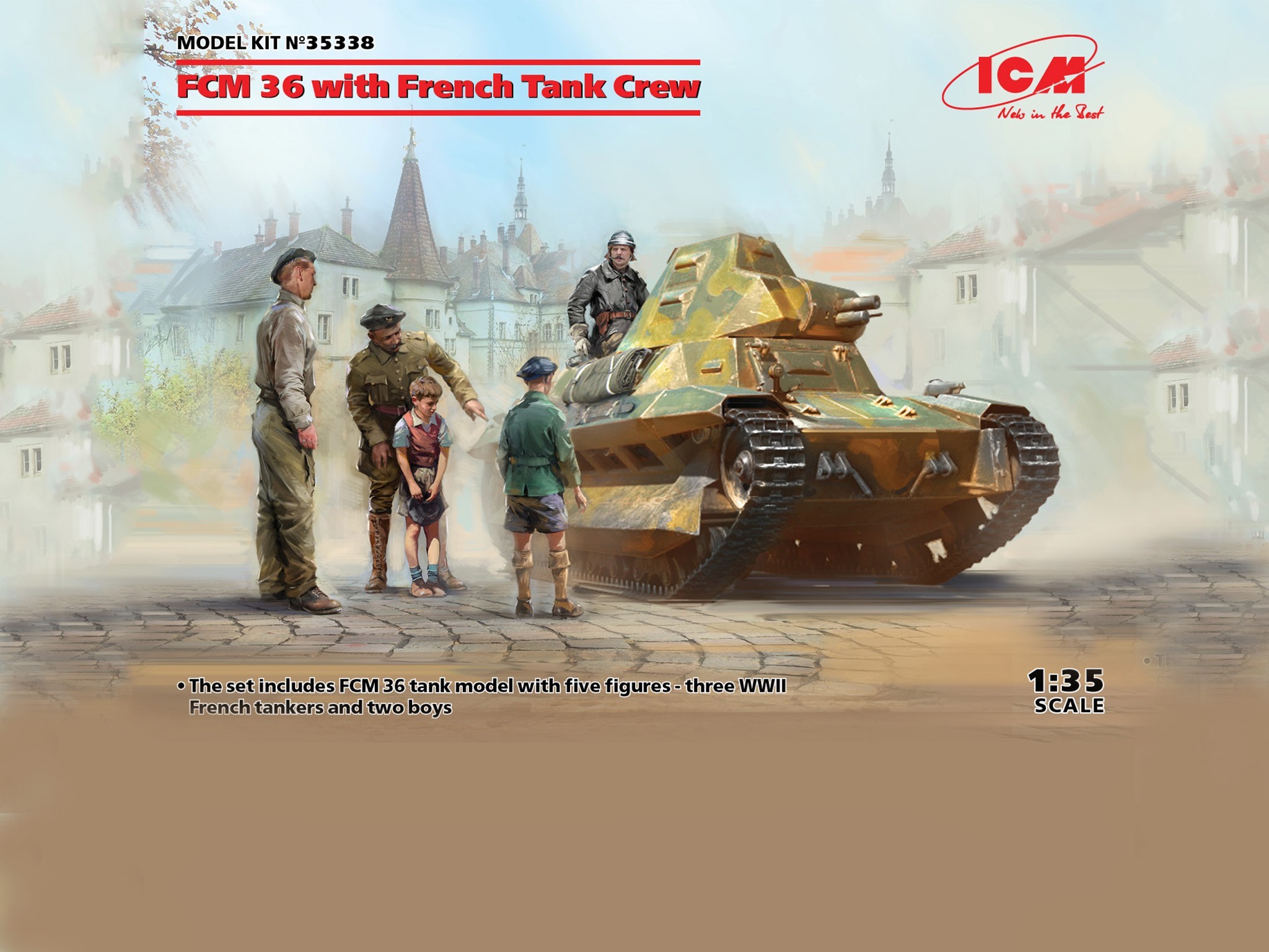 SOON! FCM 36 with French Tank Crew