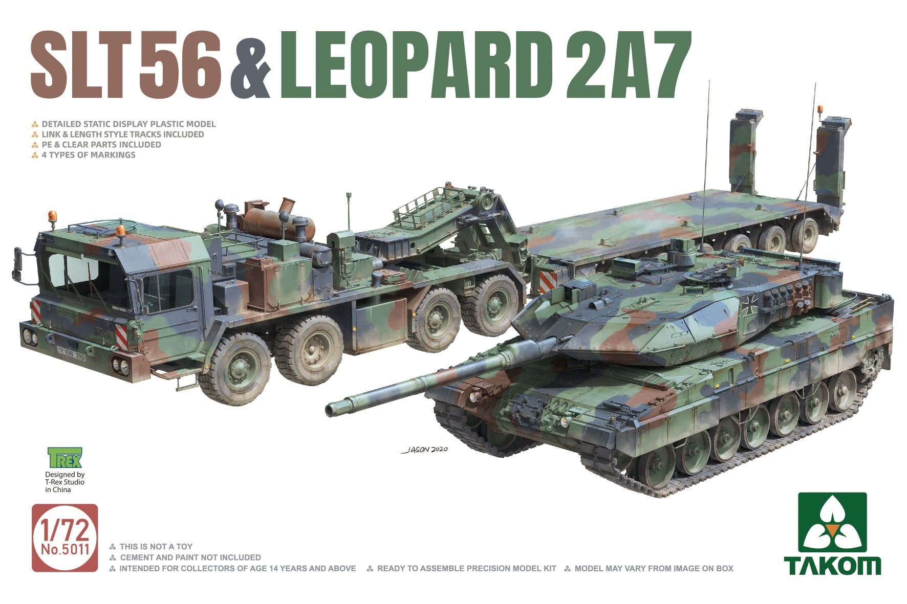 Takom STL56 & Leopard 2A7