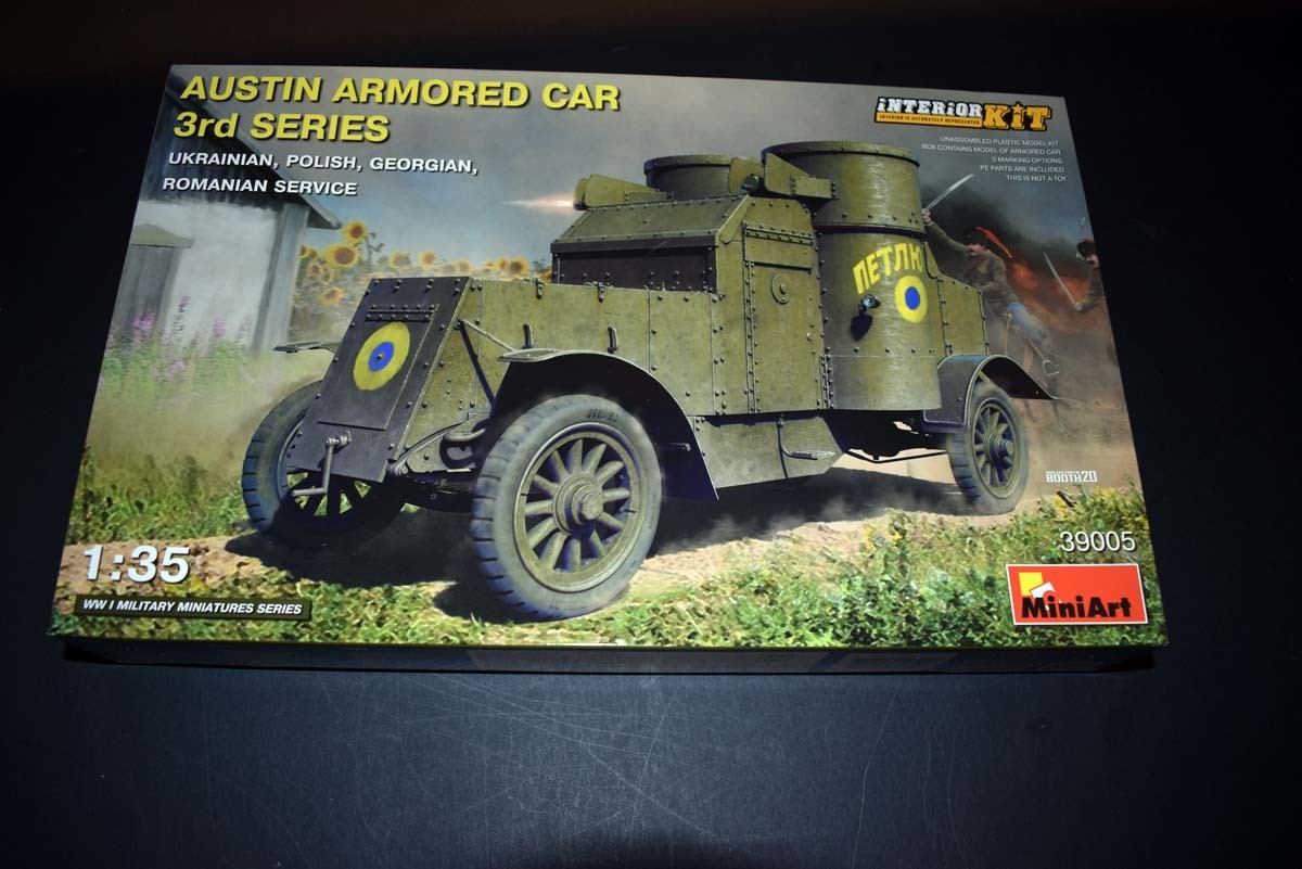 Austin Armoured Car 3rd Series Ukrainian, Polish, Georgian and Romanian Service