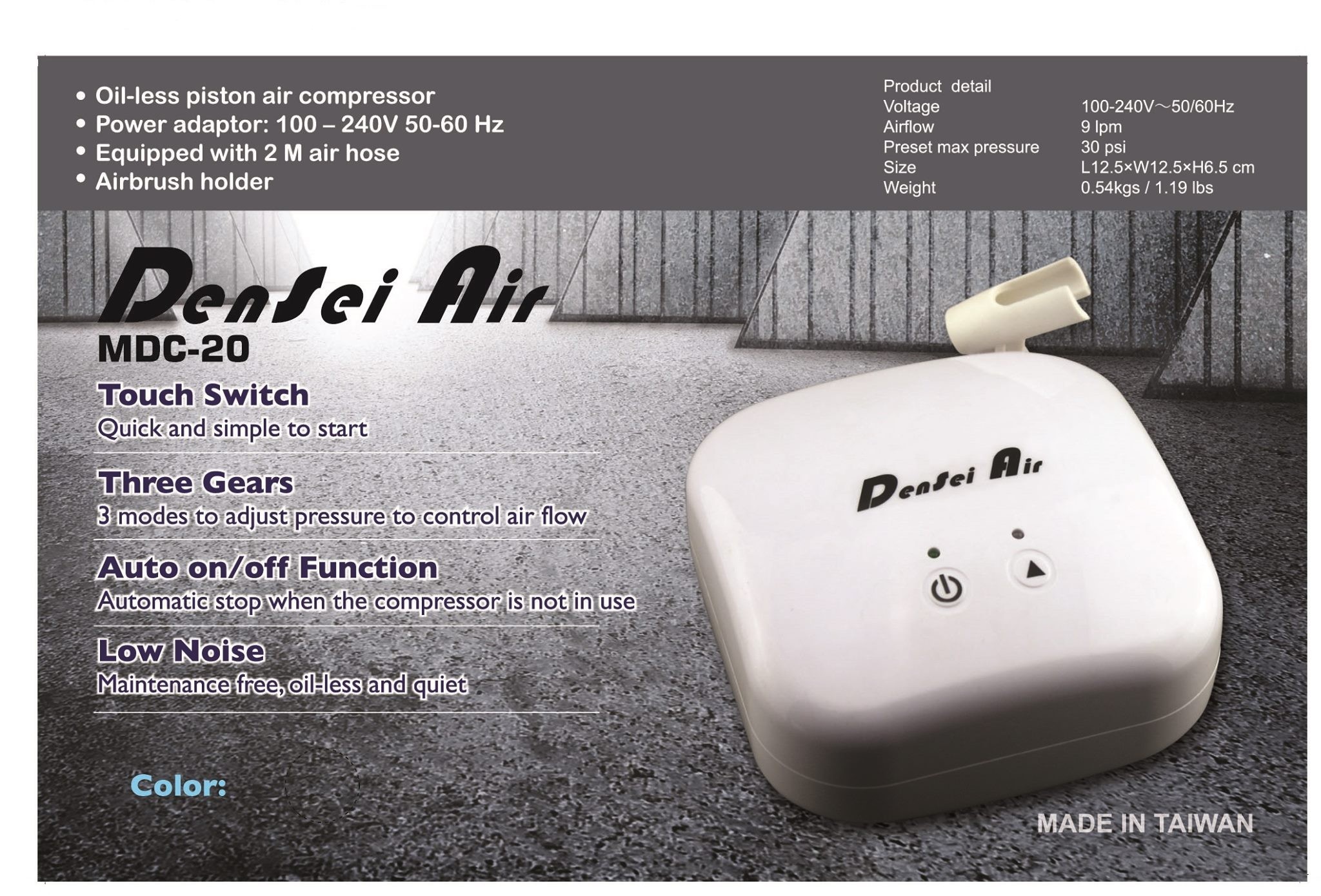 Densei Air MDC-20 Mini Compressor