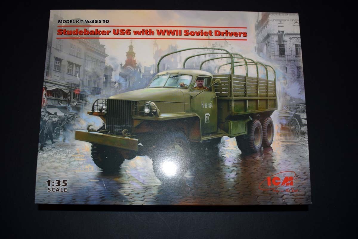 Studebaker US6 with Soviet Drivers