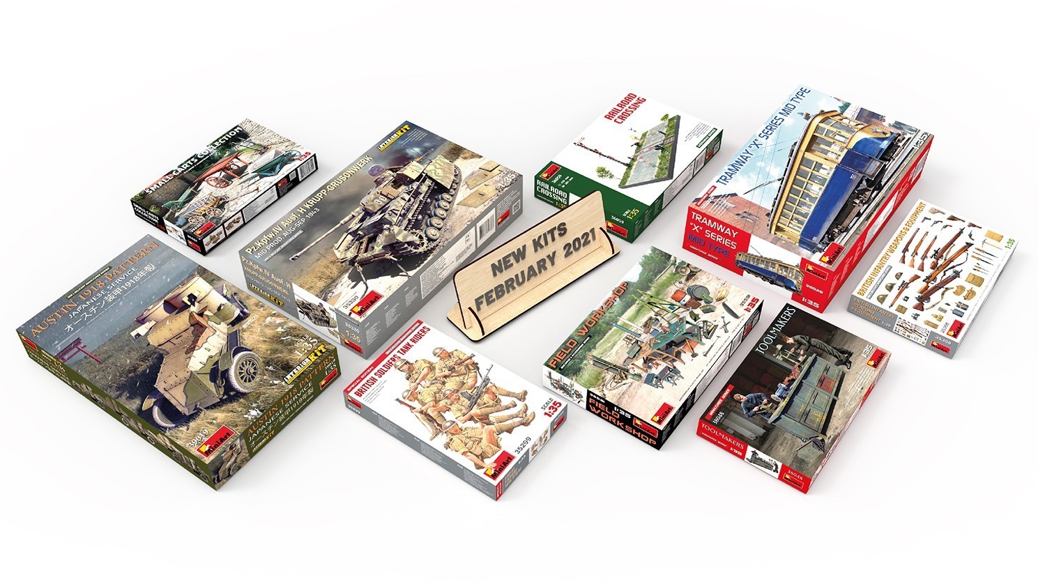 New MiniArt Kits Available ✅ February 2021