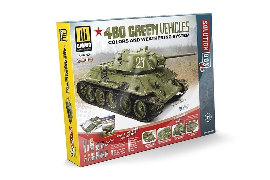 Ammo Solution Box MINI - 4BO Green Vehicles