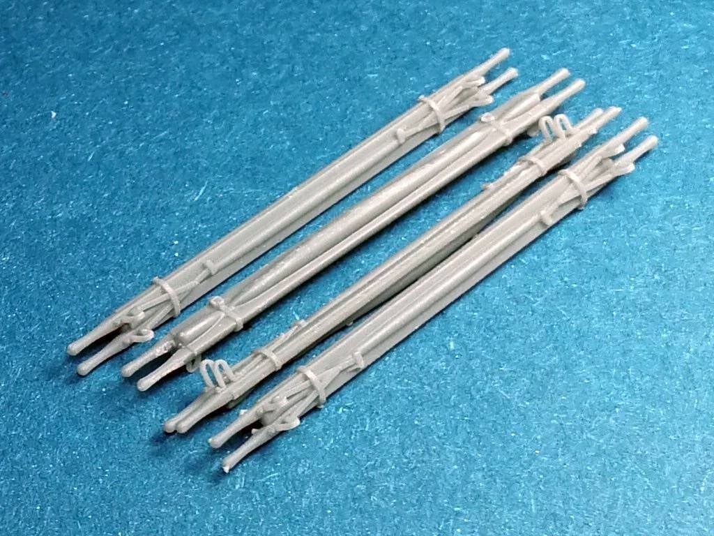 Minor British WWII Folded Stretchers