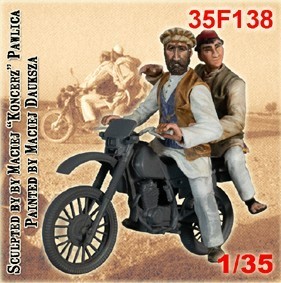 ToRo  Afghan civilians riding a motorcycle