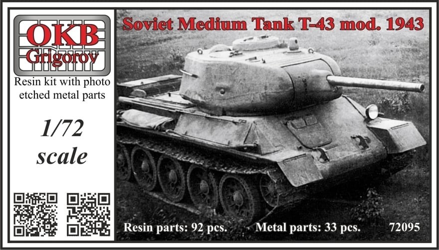 Soviet T-43 Model 1943