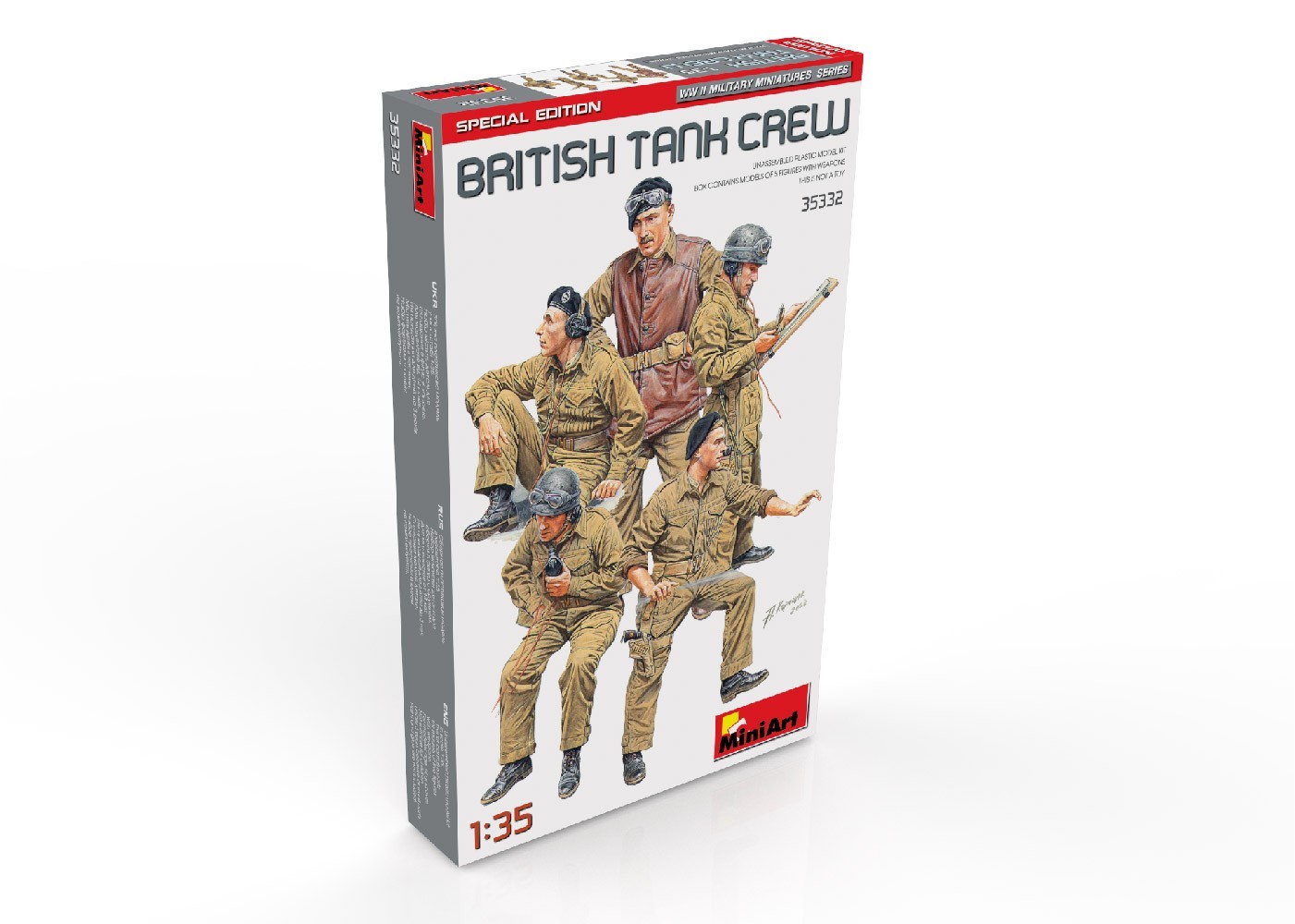 MiniArt British Tank Crew. Special Edition