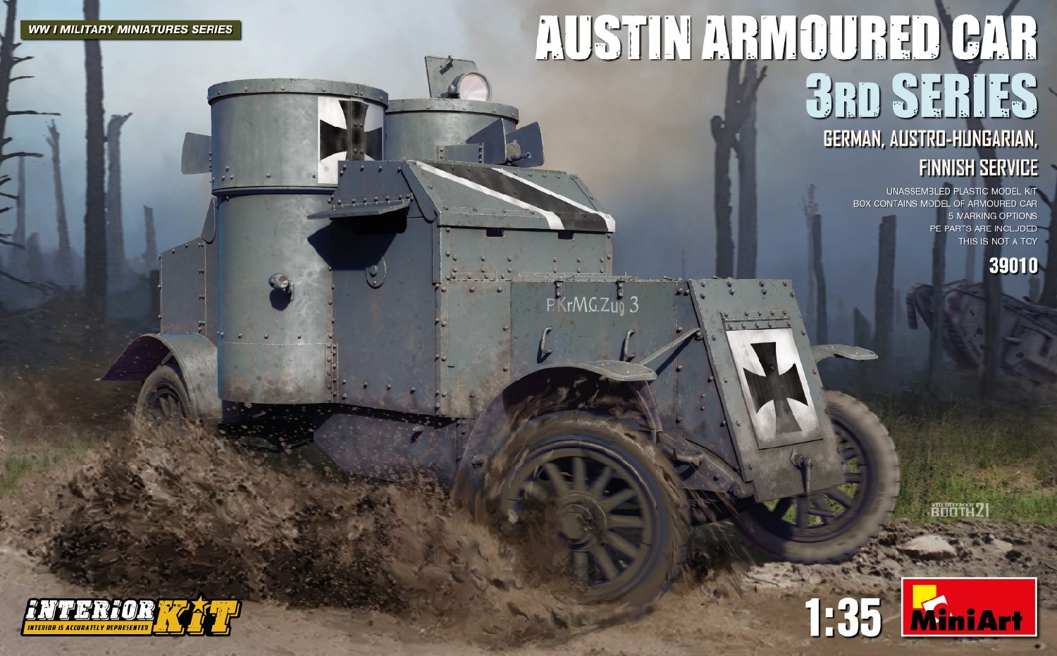 MiniArt Austin Armoured Car 3rd Series