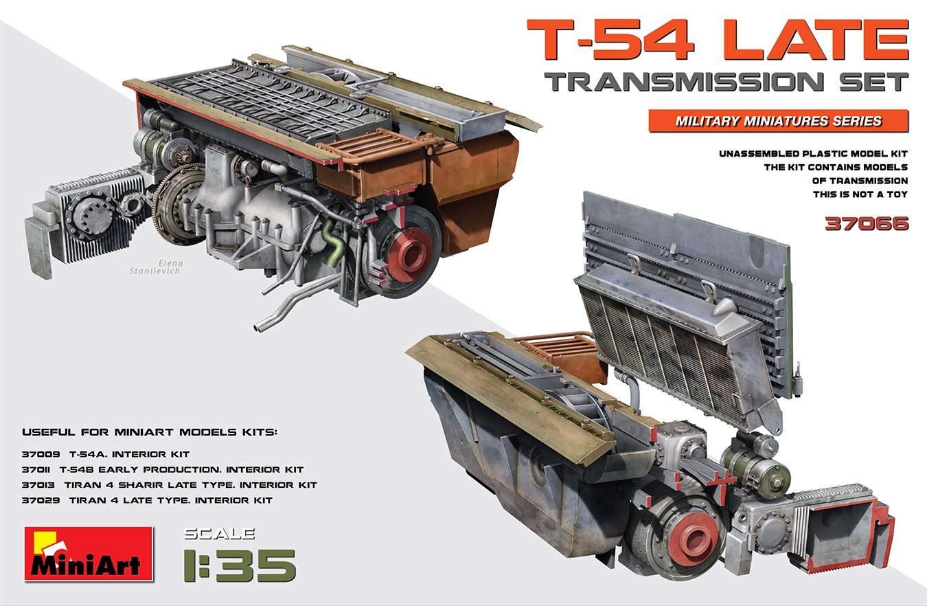 MiniArt T-54 Late Transmission Set