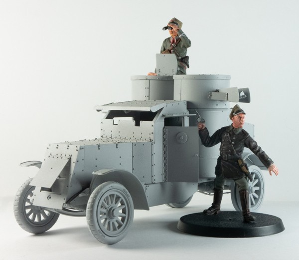 ToRo Polish Austin Armored Car crew