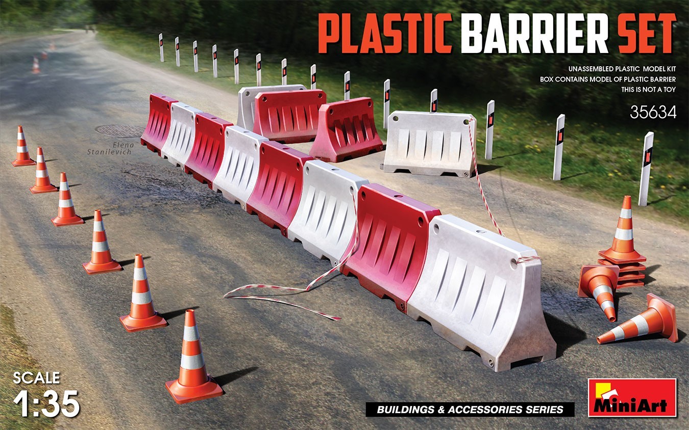 MiniArt Plastic Barrier Set