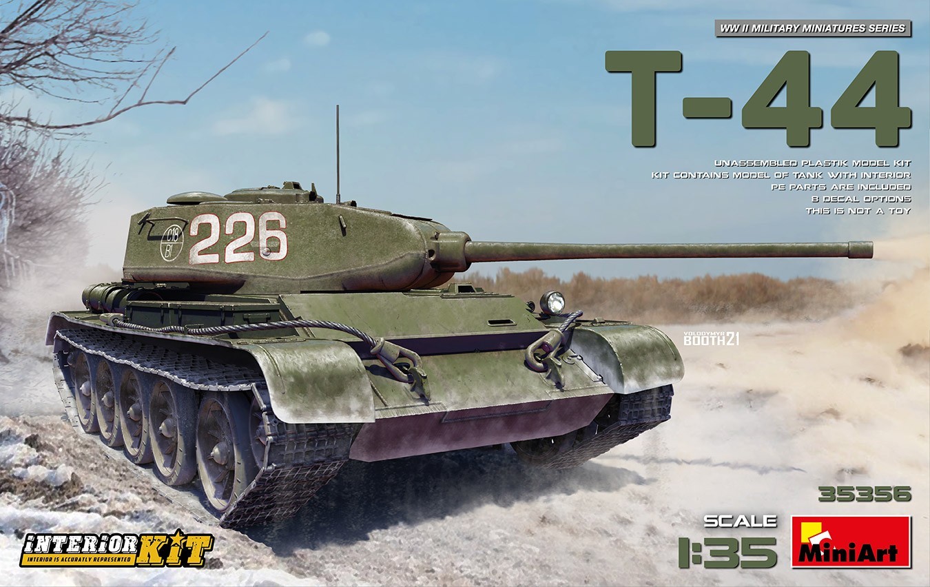 MiniArt T-44 Interior Kit