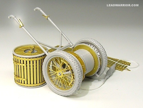 Leadwarrior:  WWII German Cable Drum and Cart