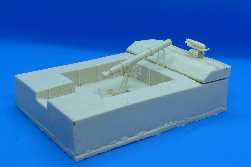 GB Modelli Bombarda Italiana with Trench