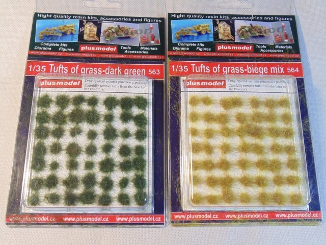 New tufts of grass from Plus Model