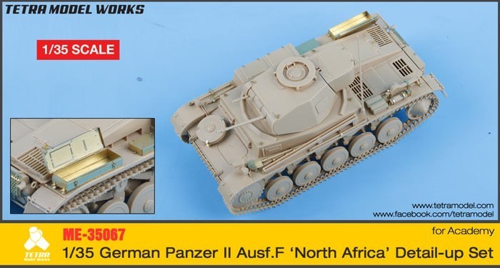 Tetra Model Works: Pz.Kpfw. II PE Set