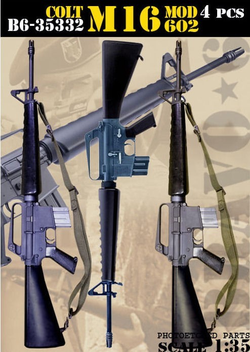 M16 and M14 rifles