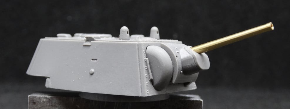 OKB Grigorov:  KV-1 Turret, Simplified