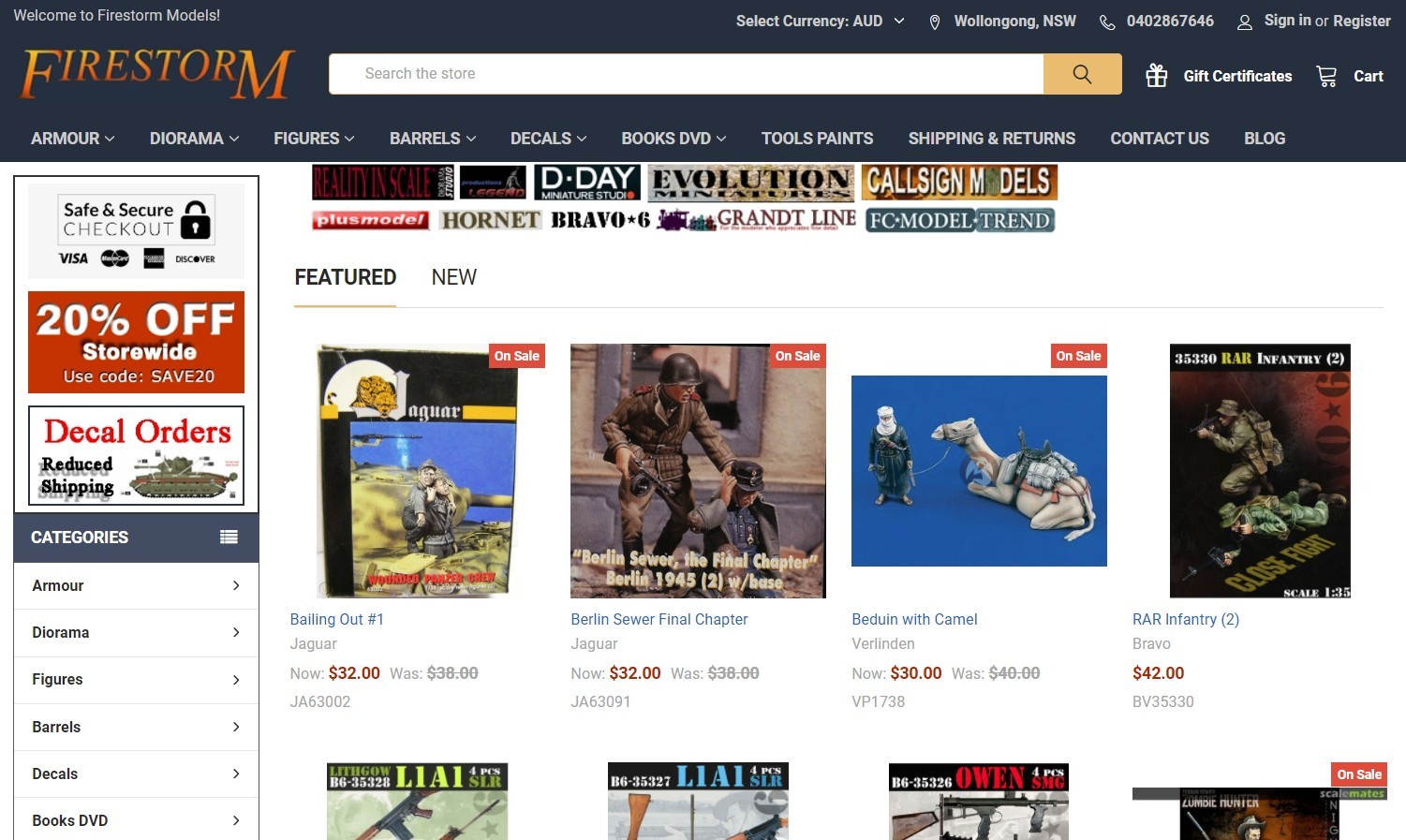Firestorm New Website 20% OFF