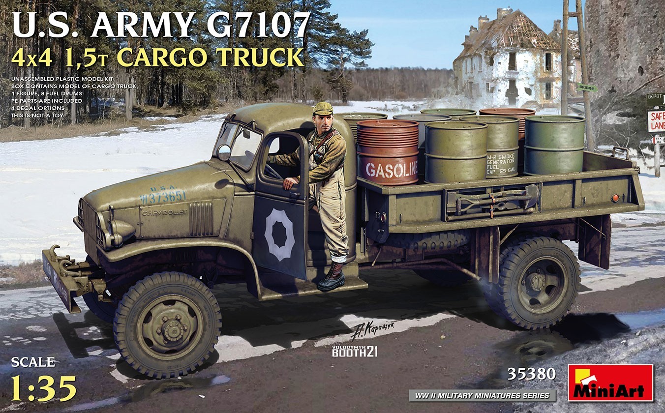 MiniArt U.S. Army G7107 4x4 1,5t Cargo Truck