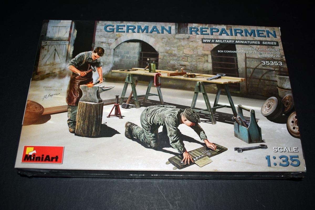 German Repairmen in 1/35th Scale