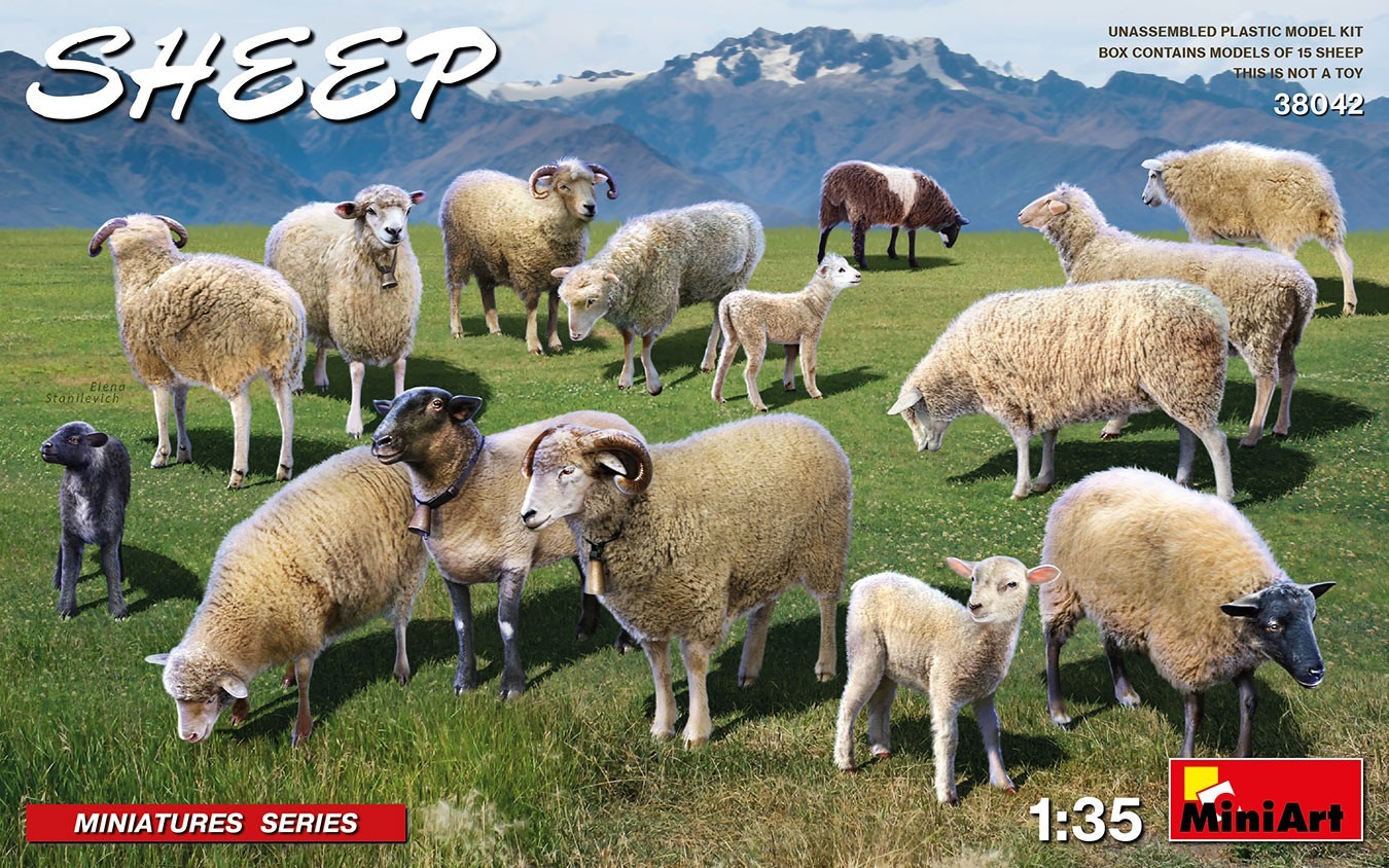 Sheep from MiniArt