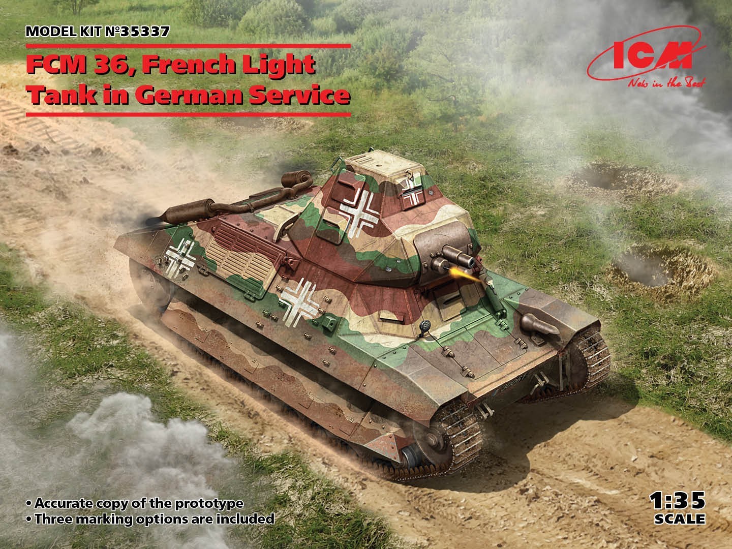 AVAILABLE! ICM 1/35 FCM 36