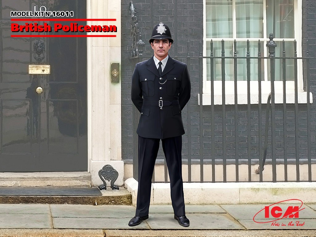 AVAILABLE! ICM 1/16 British Policeman