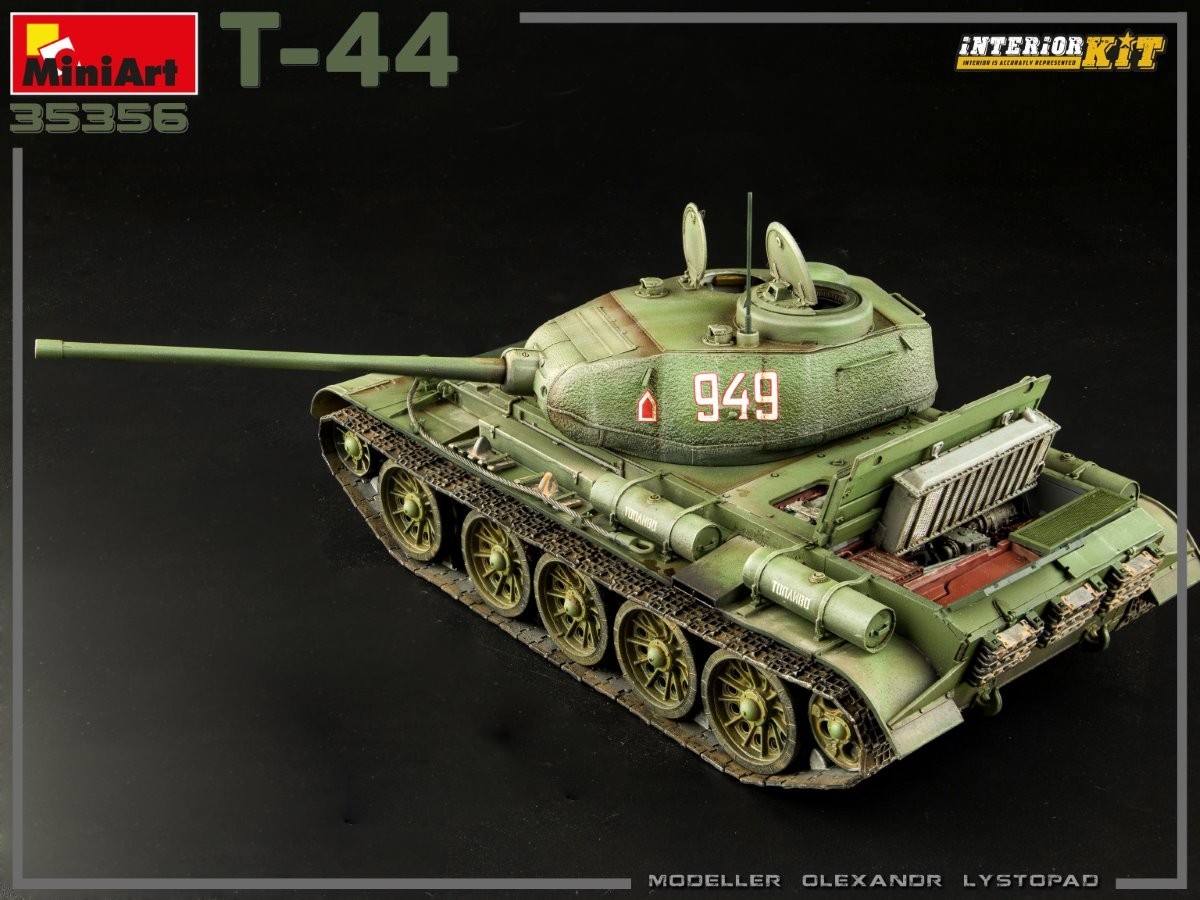 MiniArt New Photos of T-44 Interior Kit