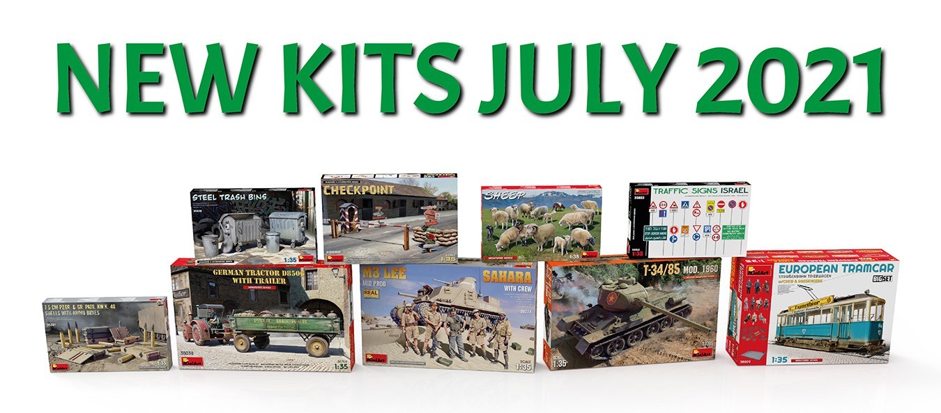 New #MiniArt Kits Available ✅ July 2021
