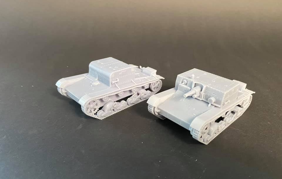 F&A Miniatures AT-1 and T-26T