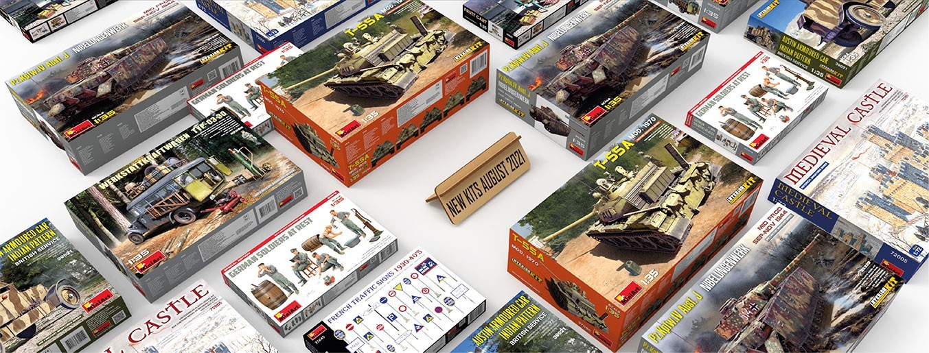 New #MiniArt Kits Available ✅ August 2021