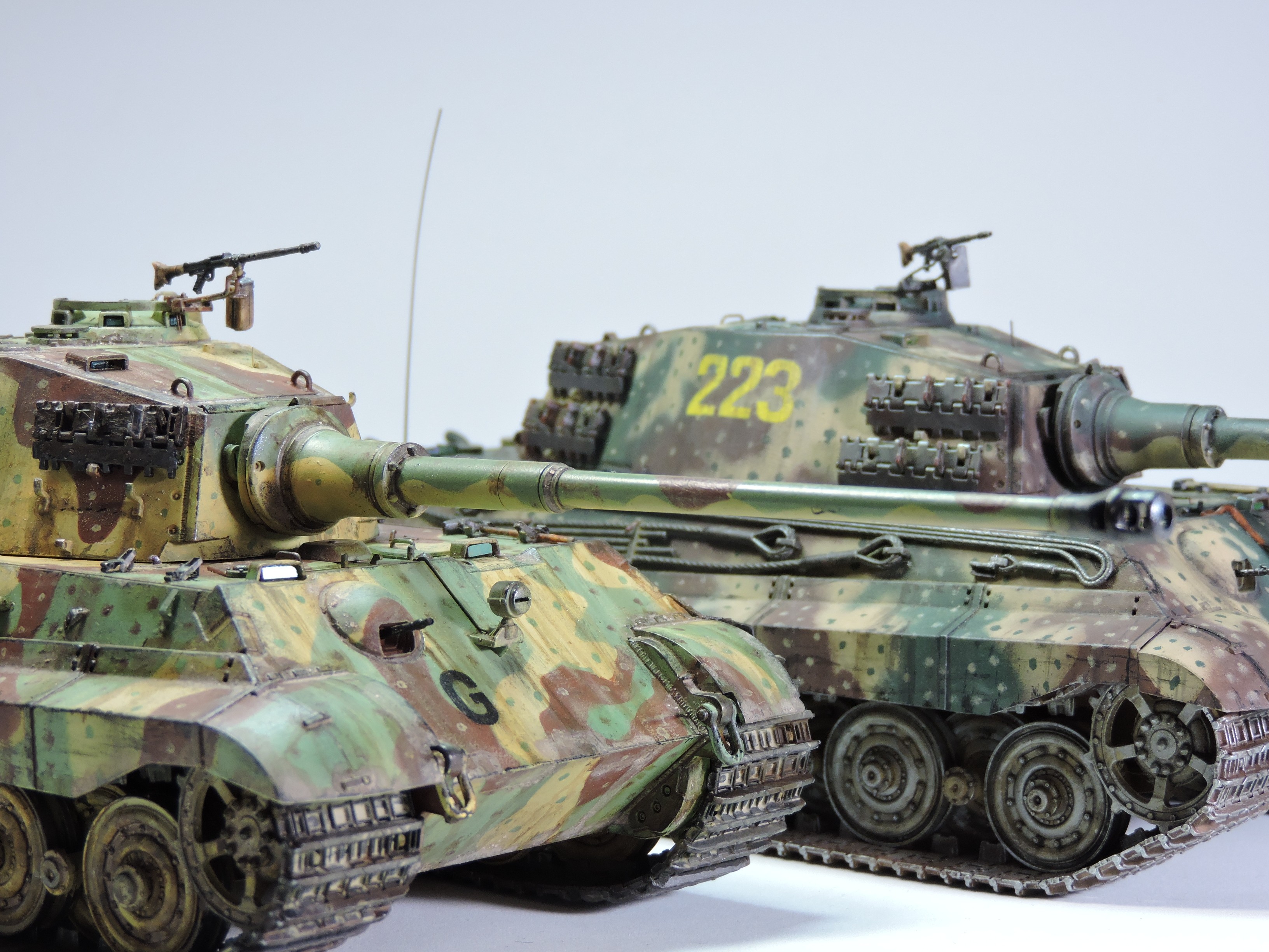 Tiger II Pair - Ambush Camo - Different Concepts