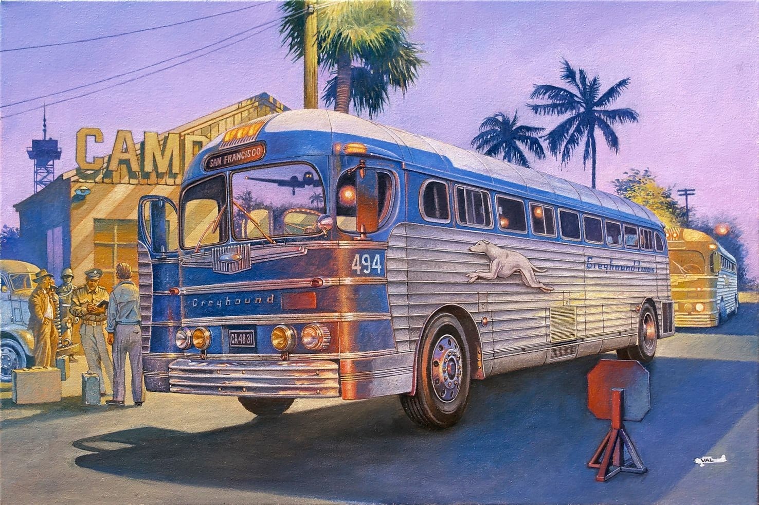 Roden GMC PD3701 Silverside Bus