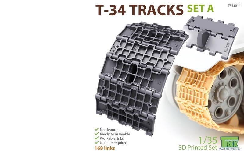 T-Rex Ostsketten and T-34 Tracks