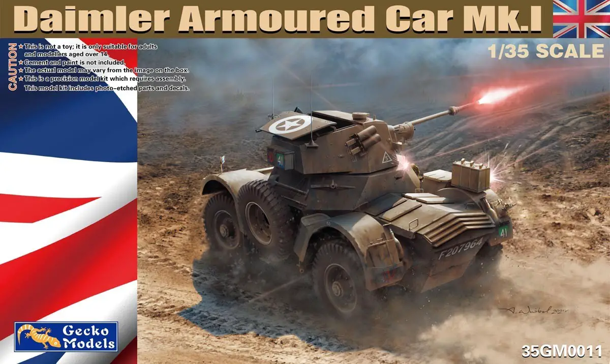 Daimler Armoured Car  Mk I Armorama 