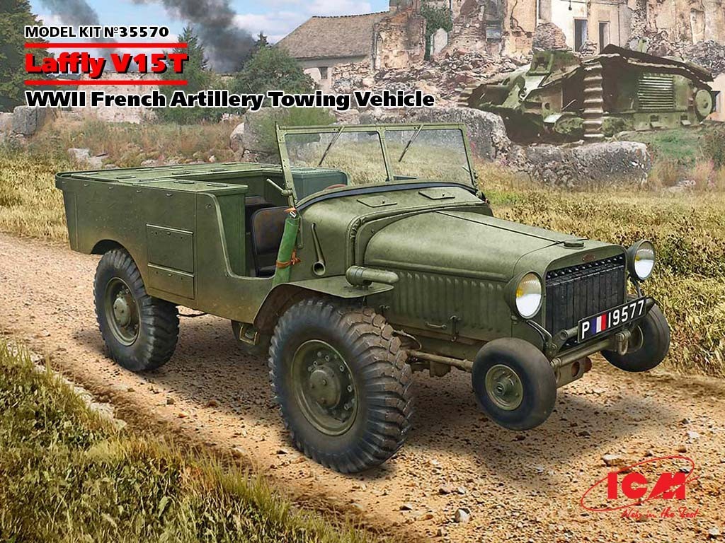 ON SALE!  ICM 1/35 Laffly V15T