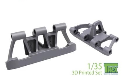 T-Rex Panzer III/IV Tracks and StuG Return Rollers