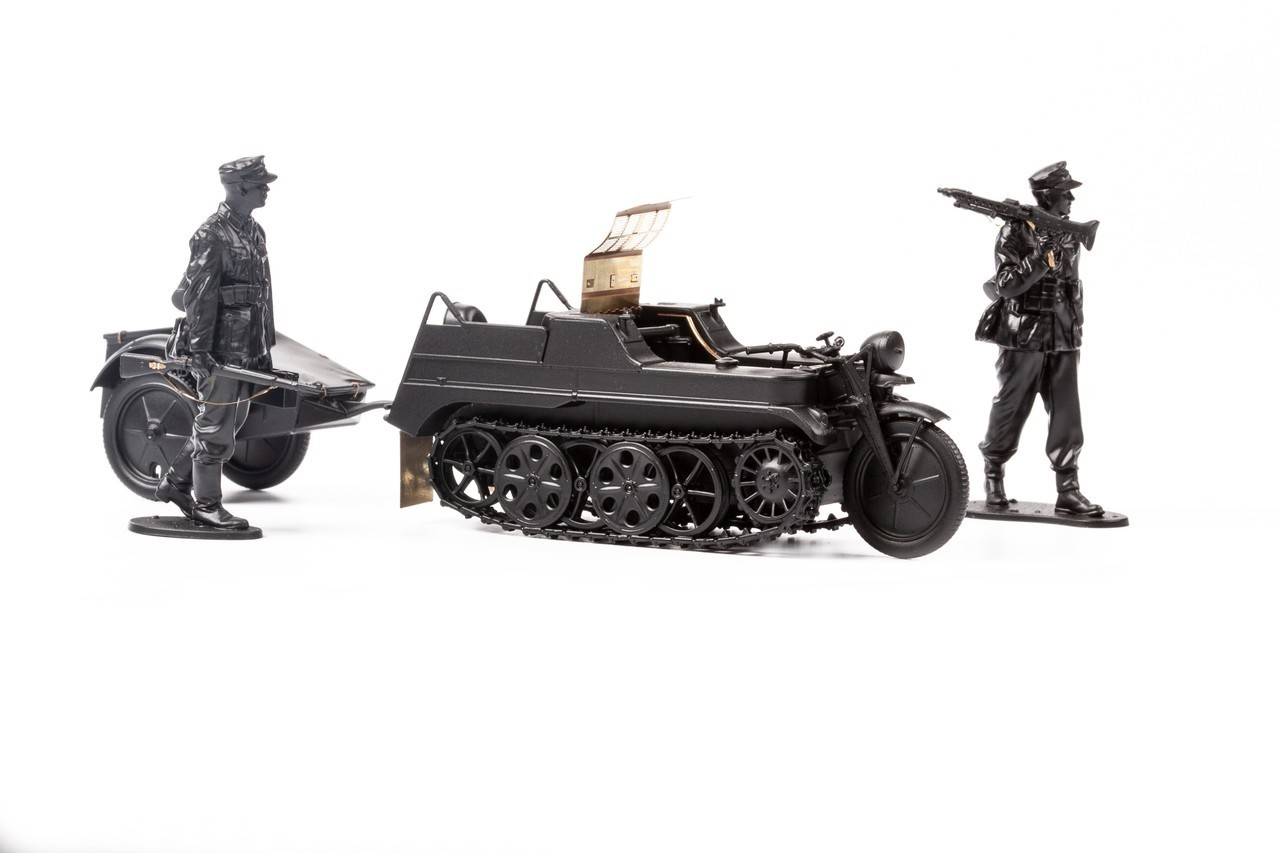 Tamiya 1/35 Kettenkrad/Hellcat diorama build