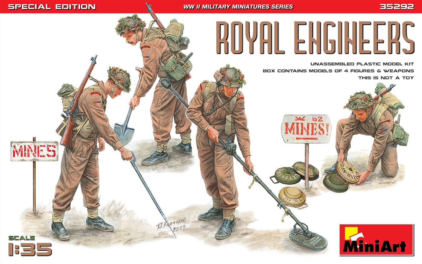 MiniArt Royal Engineers. Special Edition