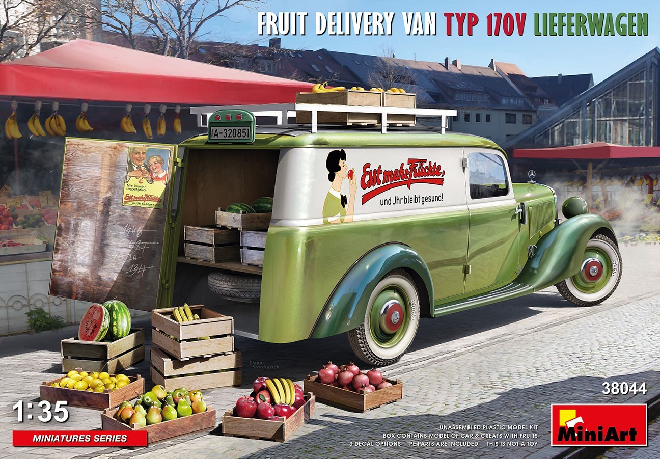 38044 Fruit Delivery Van Typ 170v Lieferwagen
