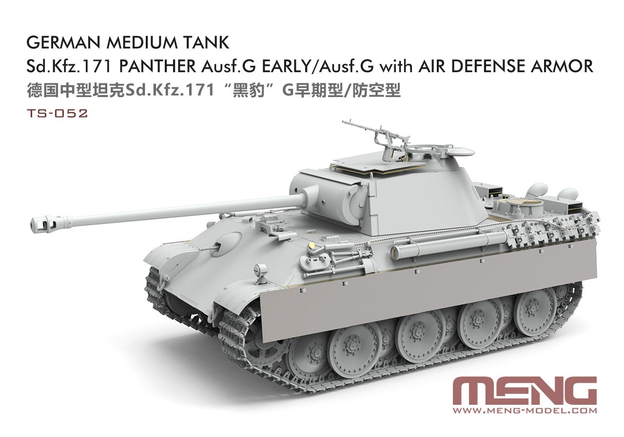 Meng Panther Ausf. G with Air Defense Armour
