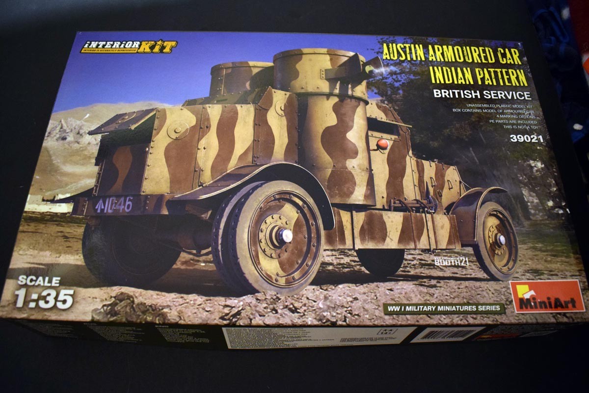 Austin Armoured Car Indian Pattern British Service Interior Kit