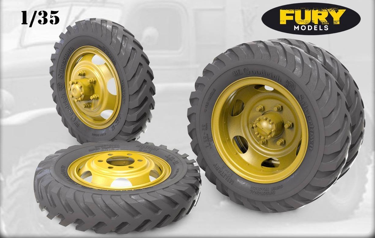 Fury Wheels for Chevrolet G-506