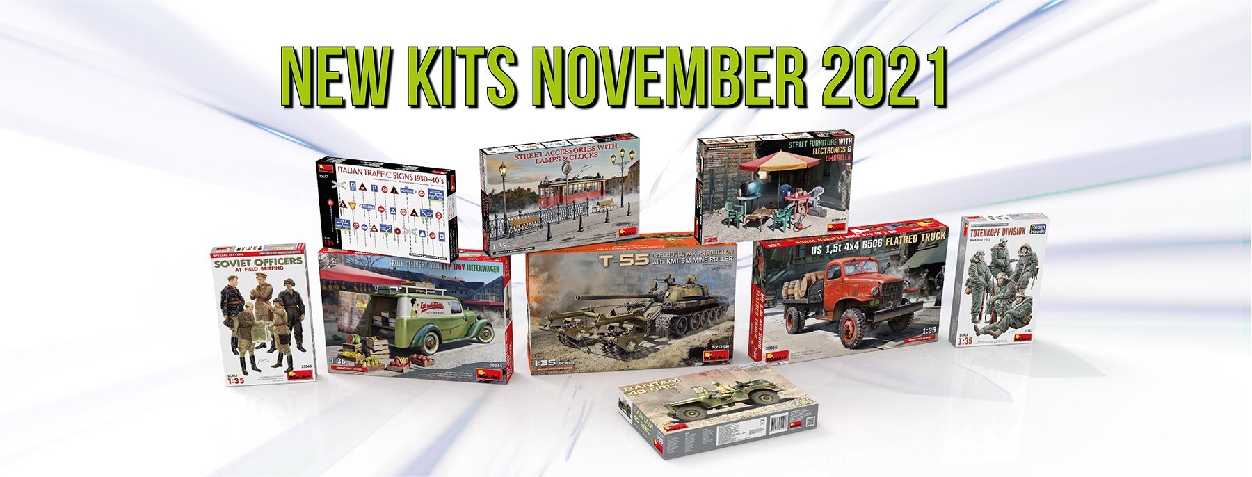 New #MiniArt Kits Available ✅ November 2021