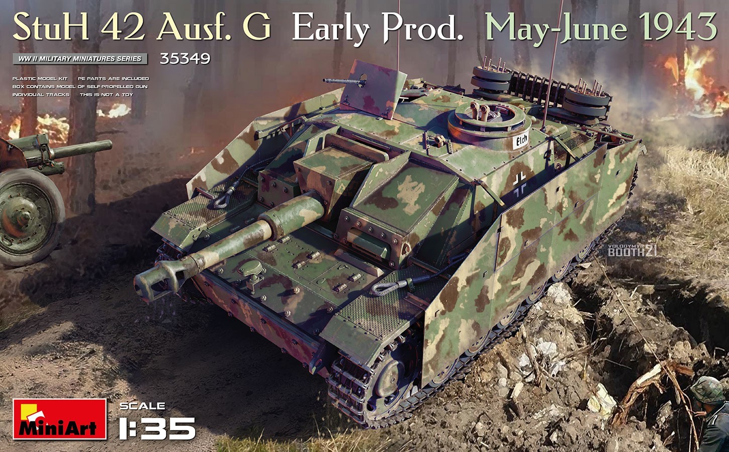MiniArt StuH 42 Ausf. G Early Prod. May-June 1943
