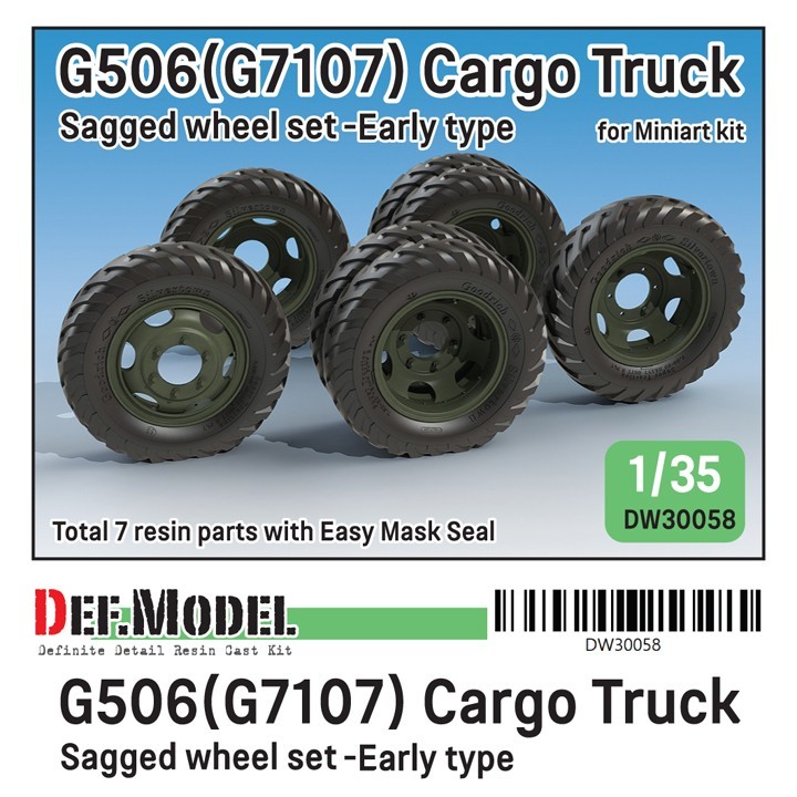 G506 (G7107) Resin Wheel Sets