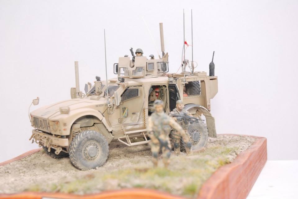 PRT Afghanistan Ghazni province 2011. 'Inspirations' by Andrzej Ligocki